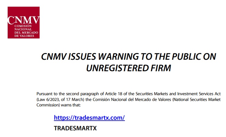 Trade Smart X CNMV