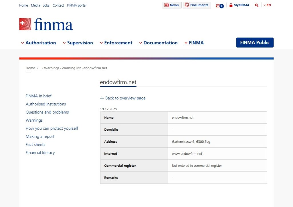 endowfirm-net-Warning-list-FINMA