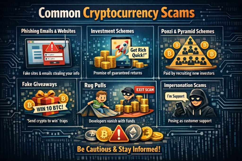 common-crypto-scam-types