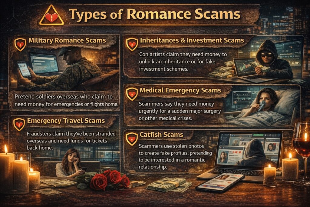 types-of-romance-scams