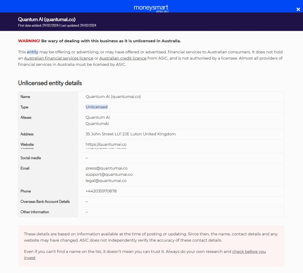 Investor-warning-Quantum-AI-quantumai-co-ASIC