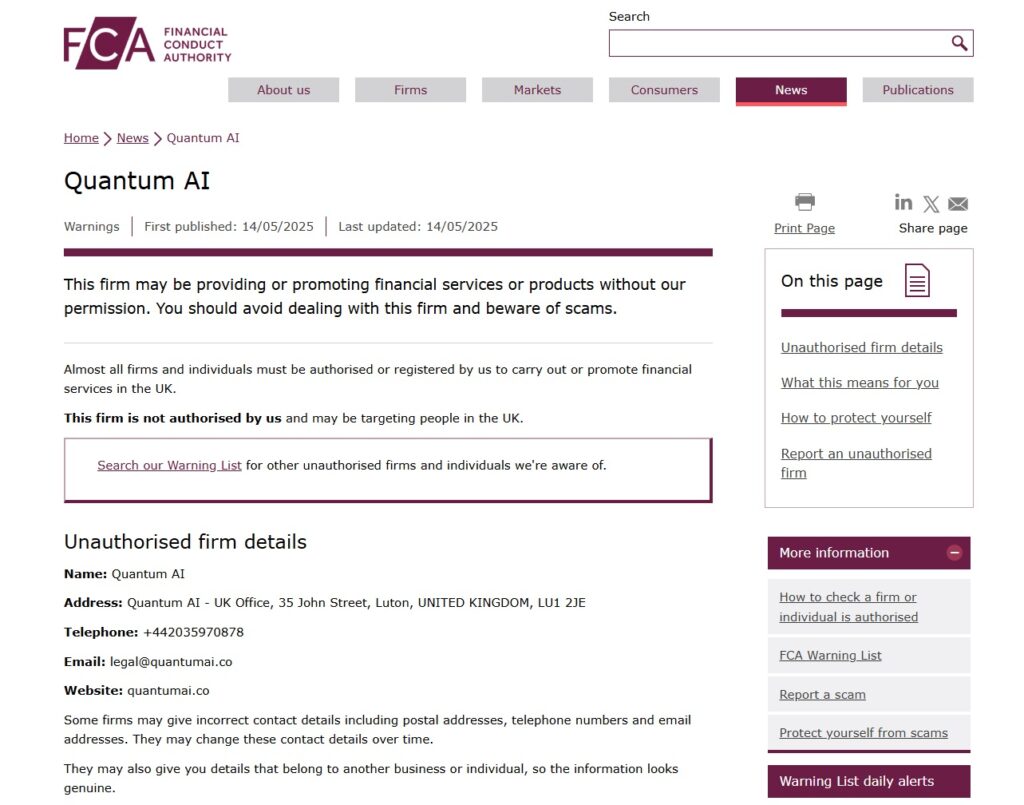 Quantum-AI-FCA-Warning