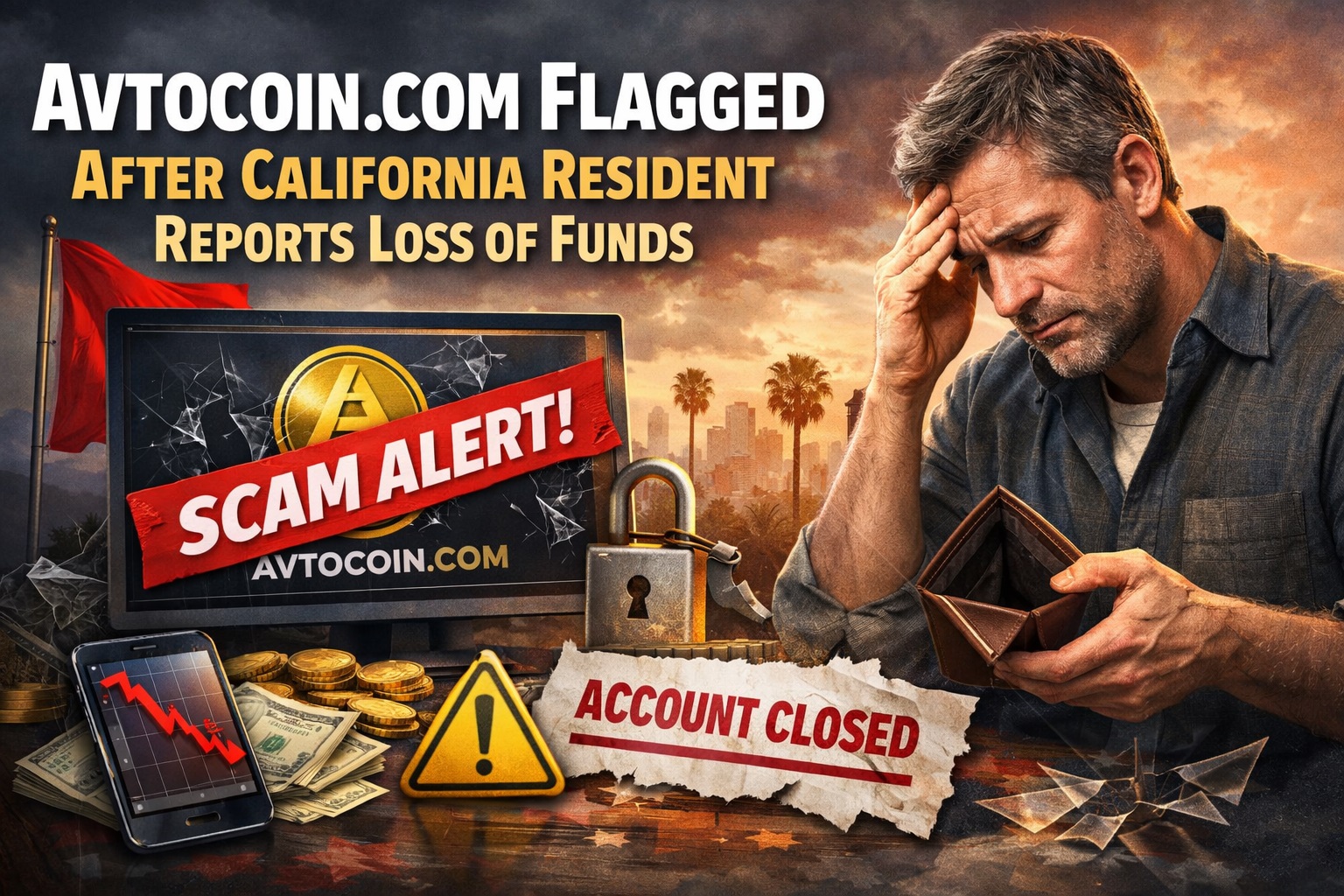 Avtocoin.com Flagged After California Resident Reports Loss of Funds