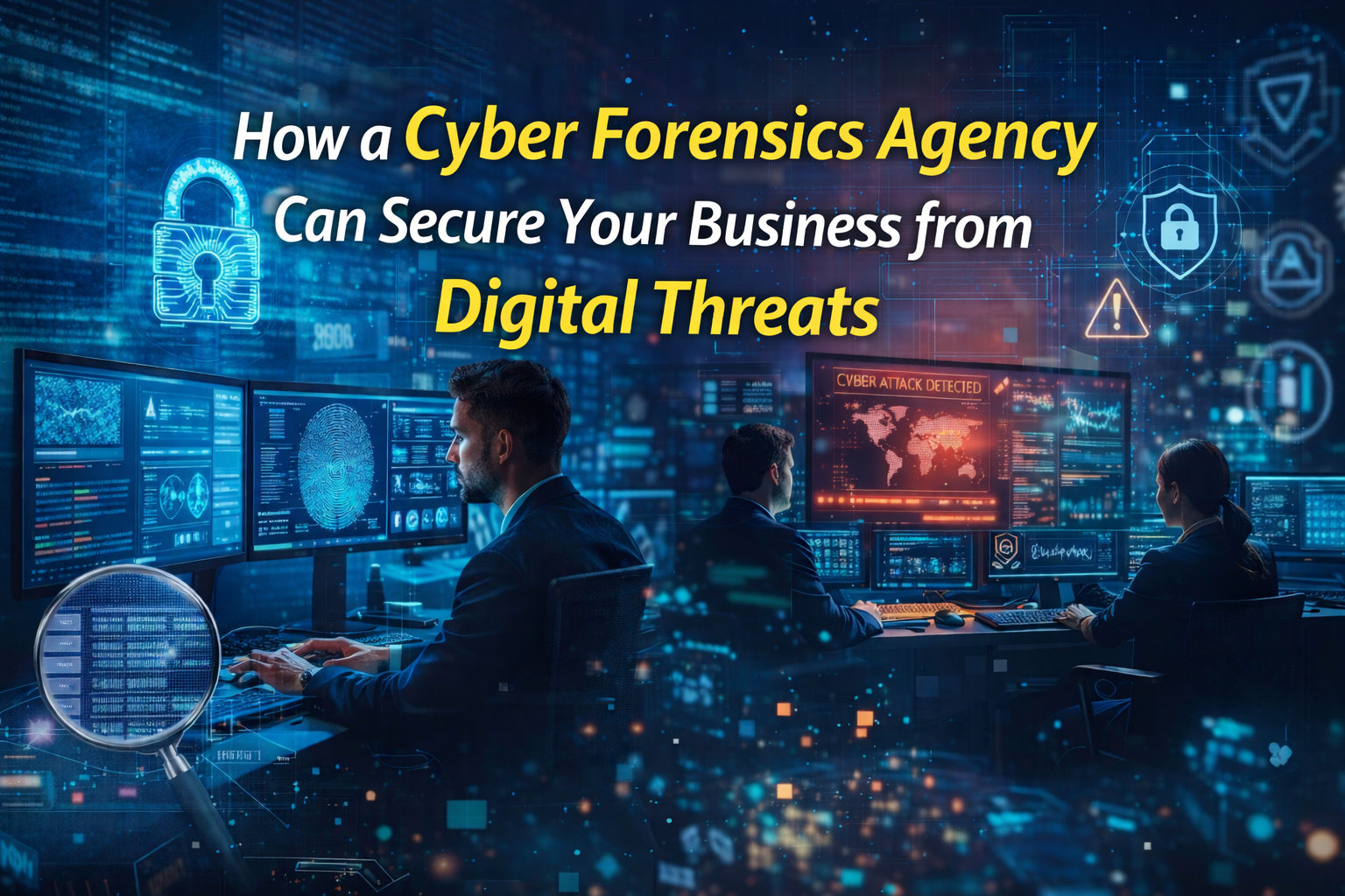 how a cyber forensics agency protects businesses from digital threats